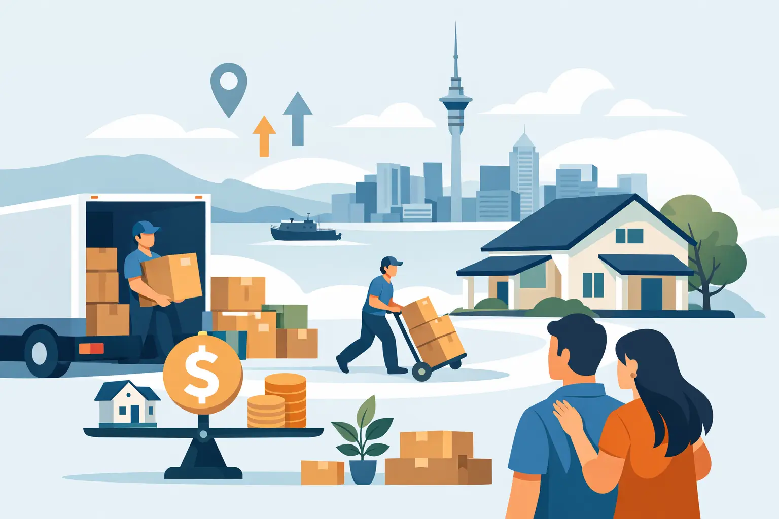 House Moving Cost Auckland: What Affects It?