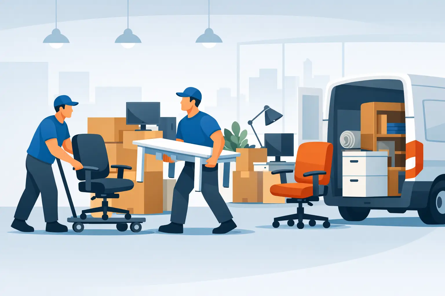 Office Furniture Removals Done Properly