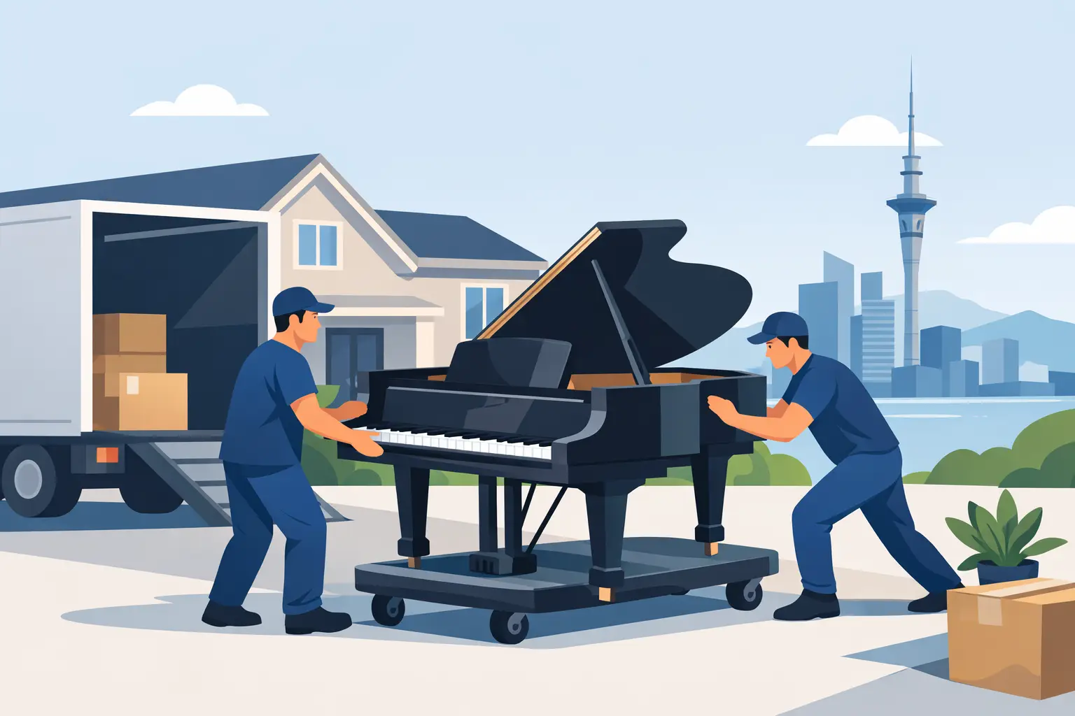 Piano Movers Auckland Homeowners Can Trust
