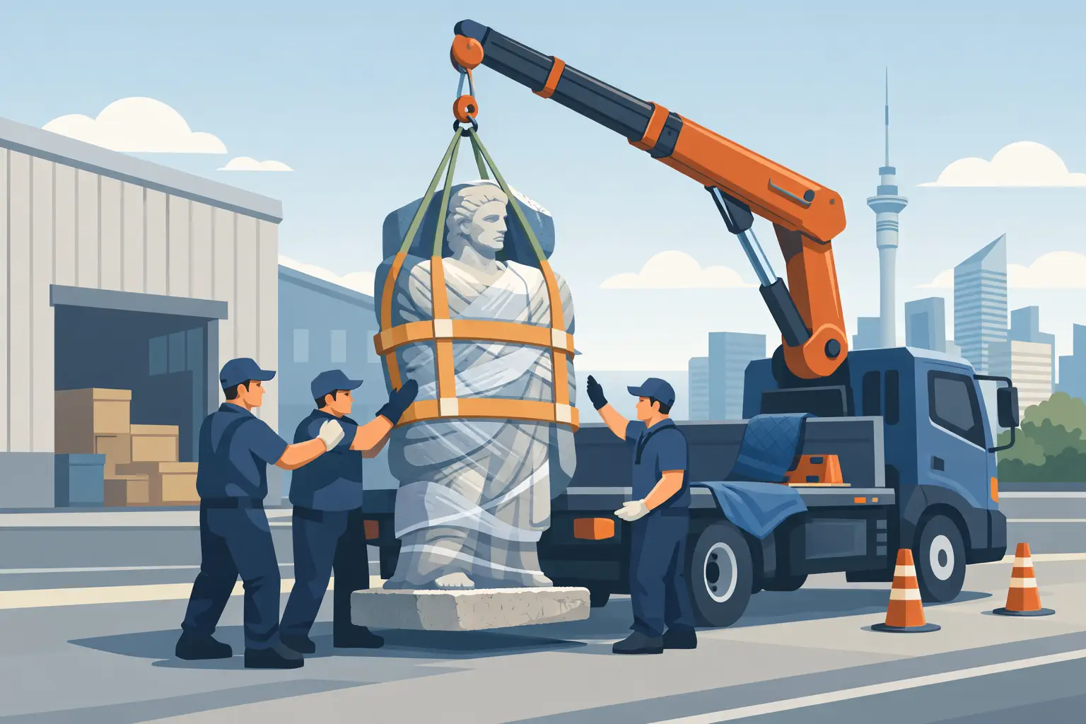 Statue Movers Auckland Can Trust