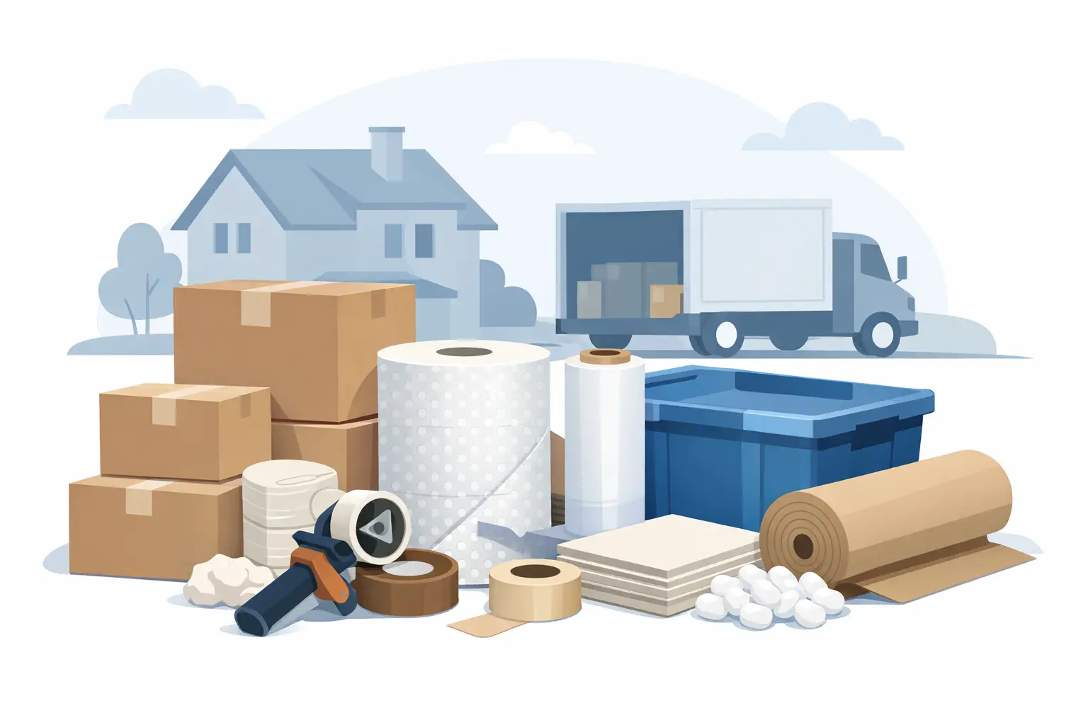 Best Packing Materials for Moving Homes
