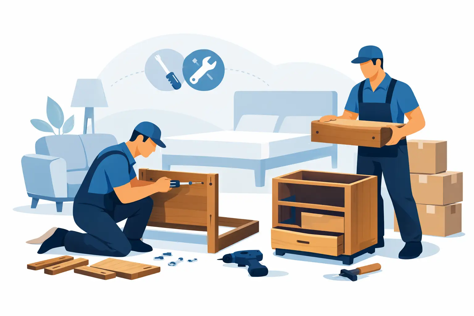 Do Movers Disassemble Furniture?