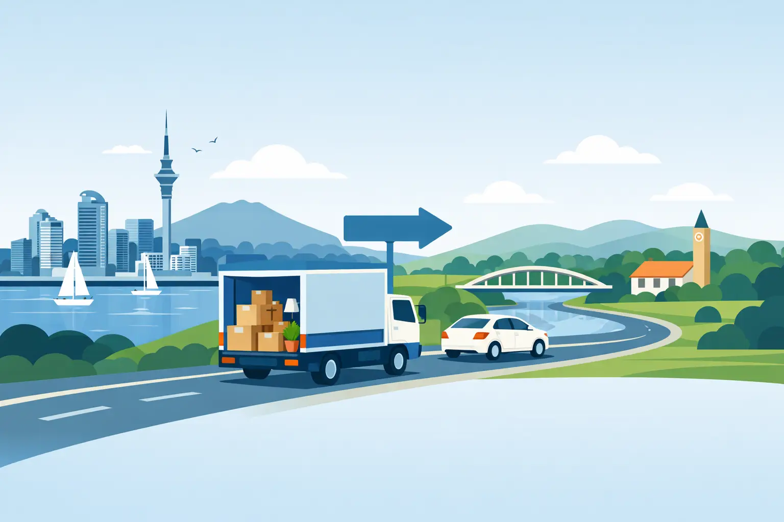 Moving From Auckland to Hamilton Right
