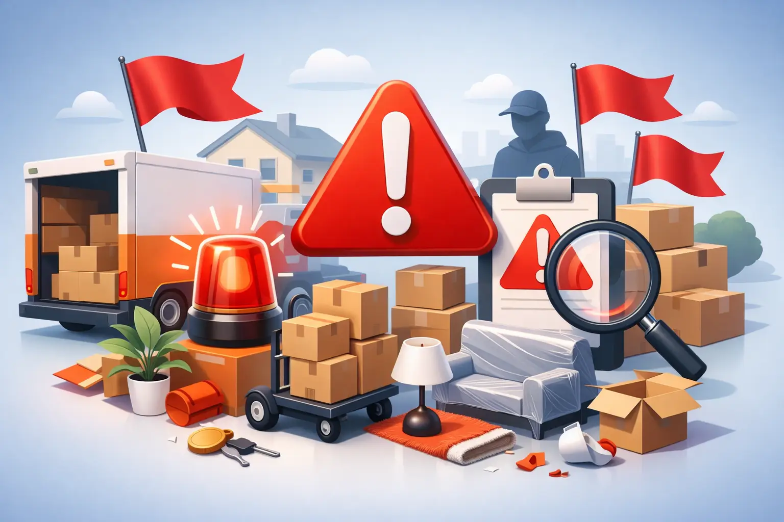10 Moving Company Red Flags to Watch