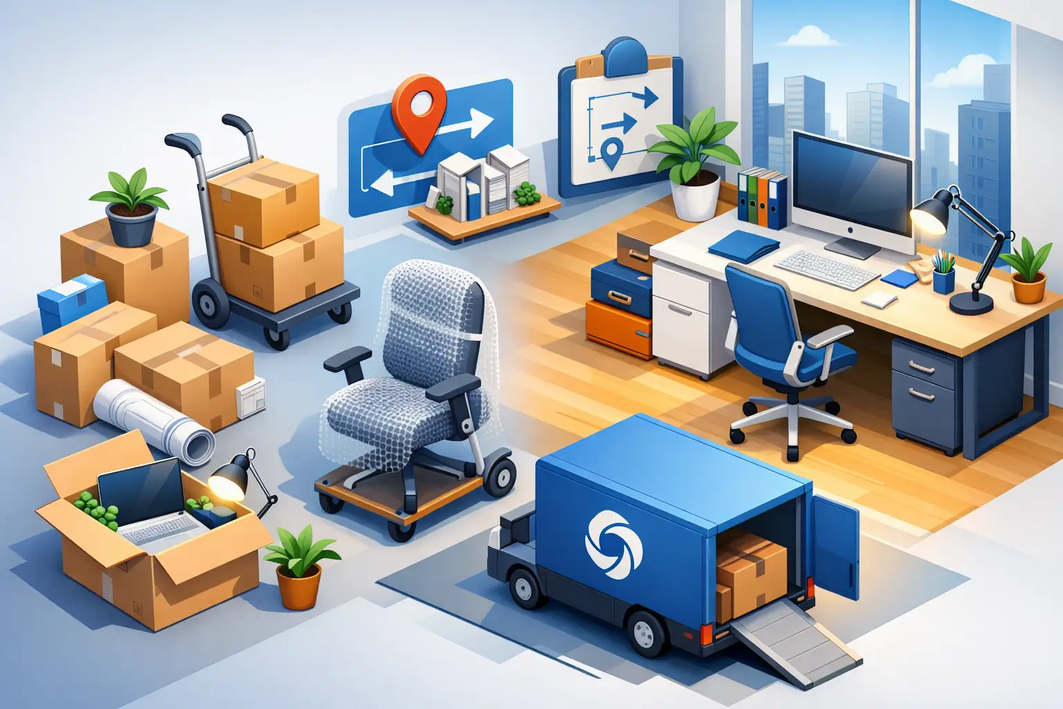How to Relocate a Small Office Properly
