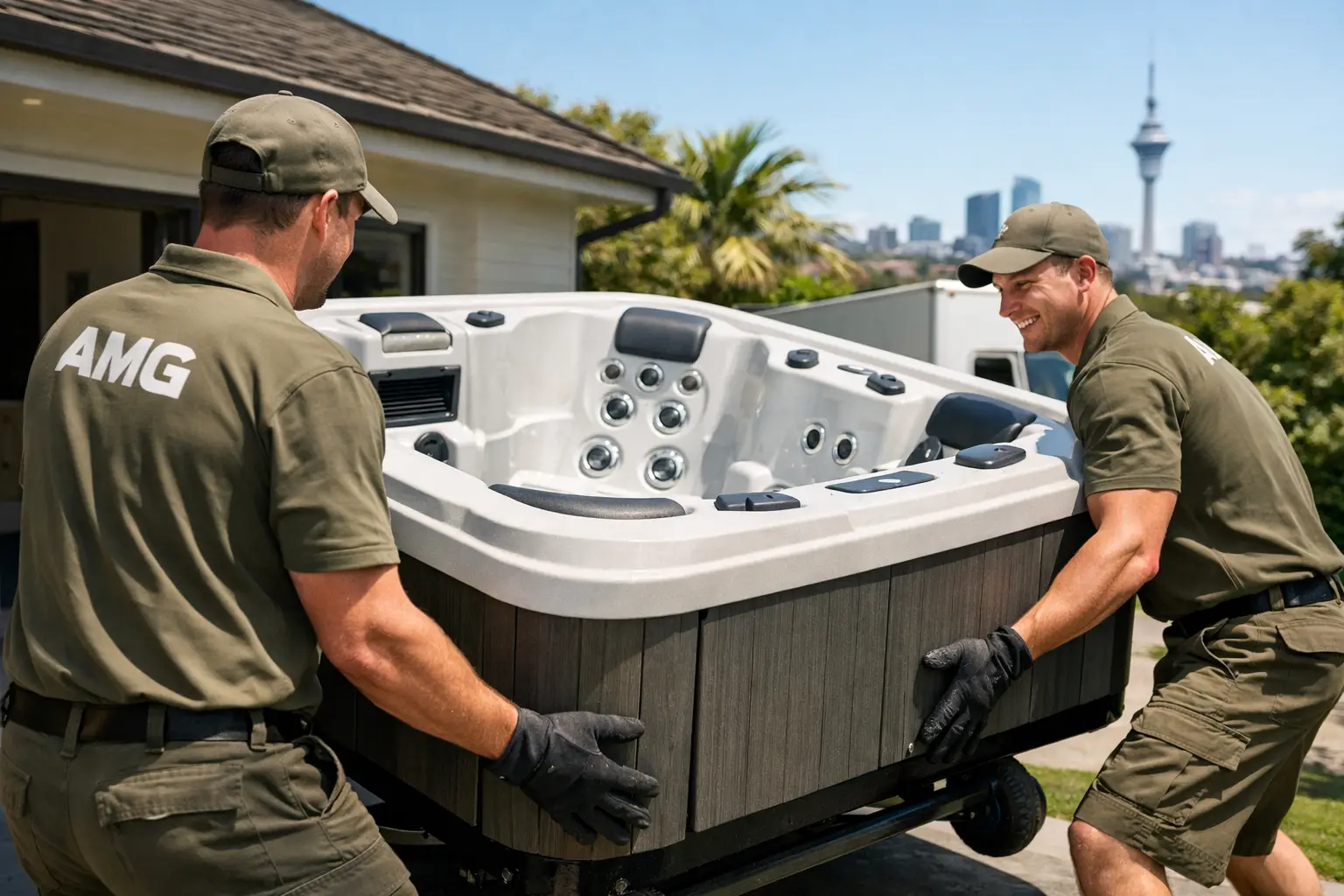 Can Movers Move a Spa Pool? What It Takes