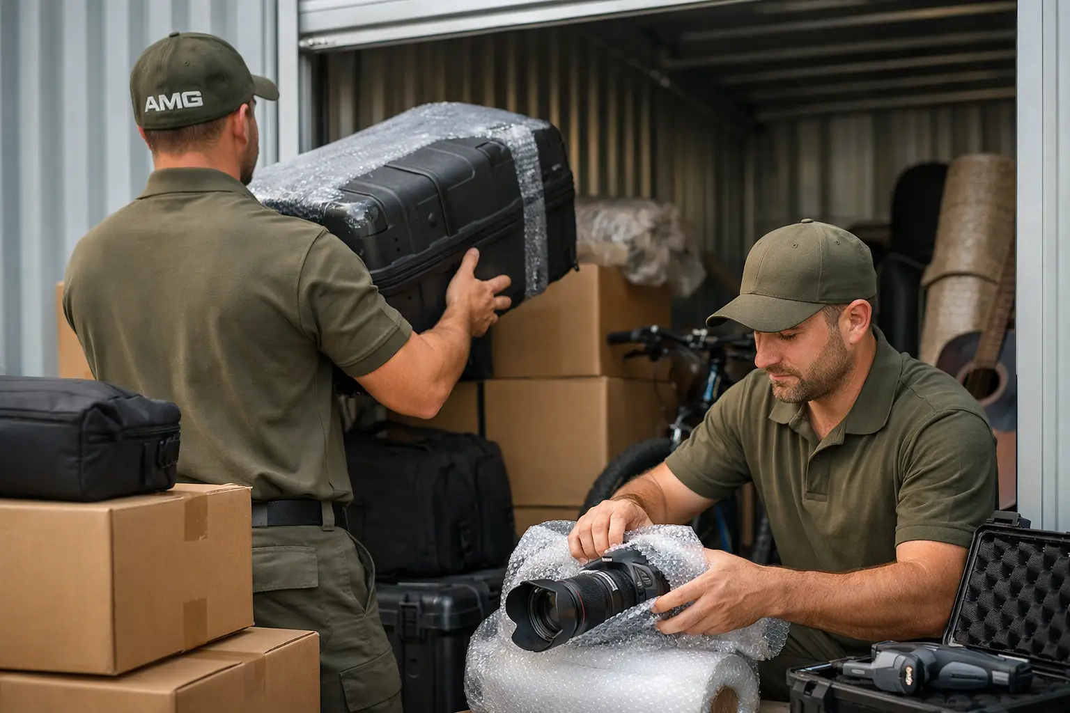 Storage Unit Moving Help That Protects Your Gear