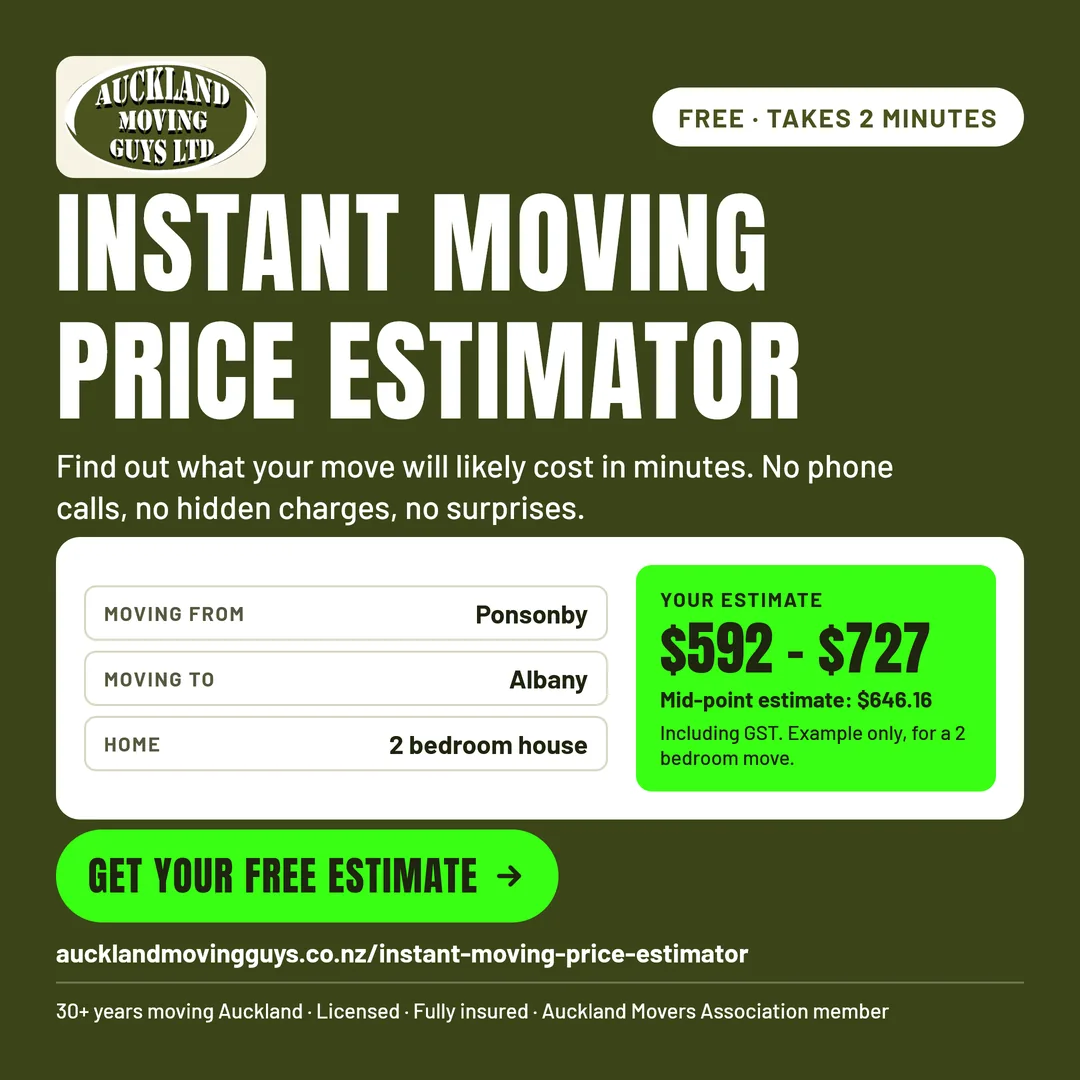 Picture of ad for instant price estimator